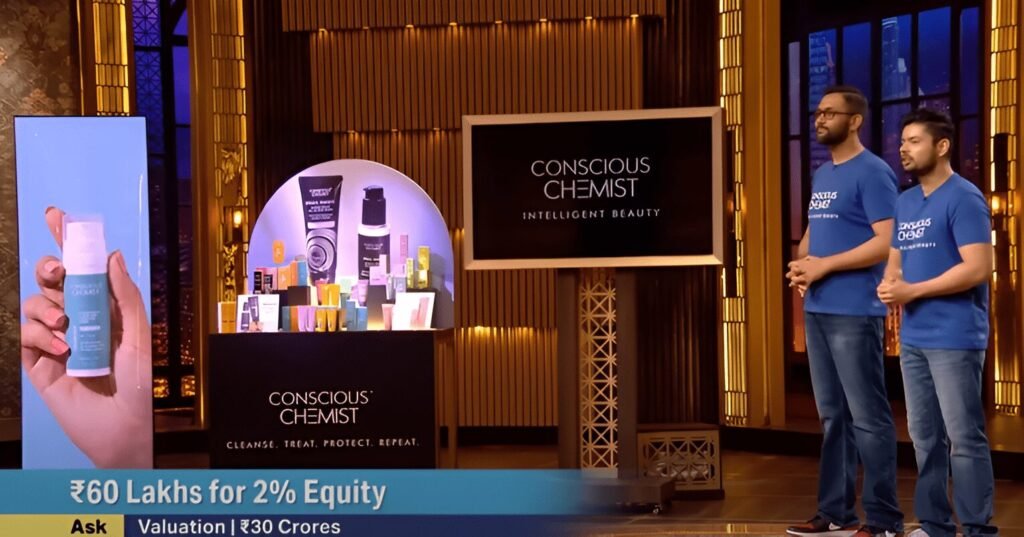 conscious chemist shark tank india ask 