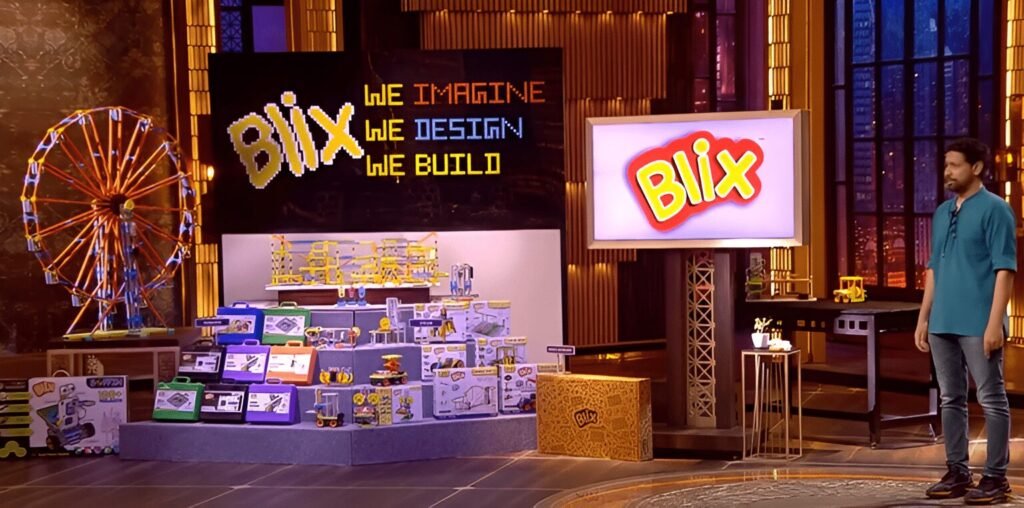 image of blix on shark tank india