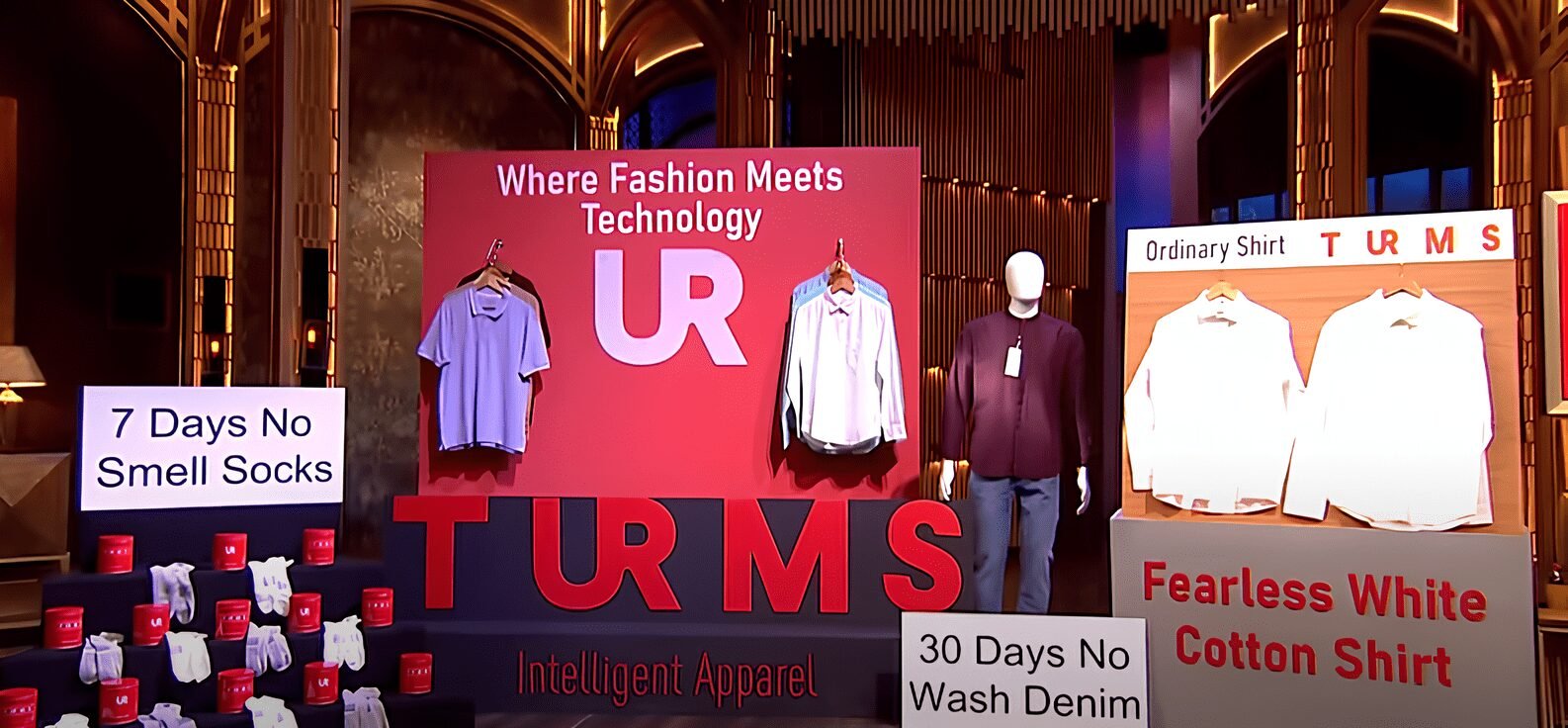 image of turms apparel on shark tank