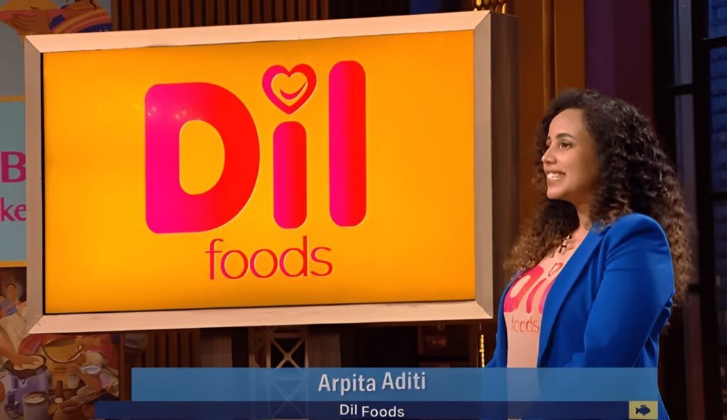 image of dil foods owner arpita aditi on shark tank