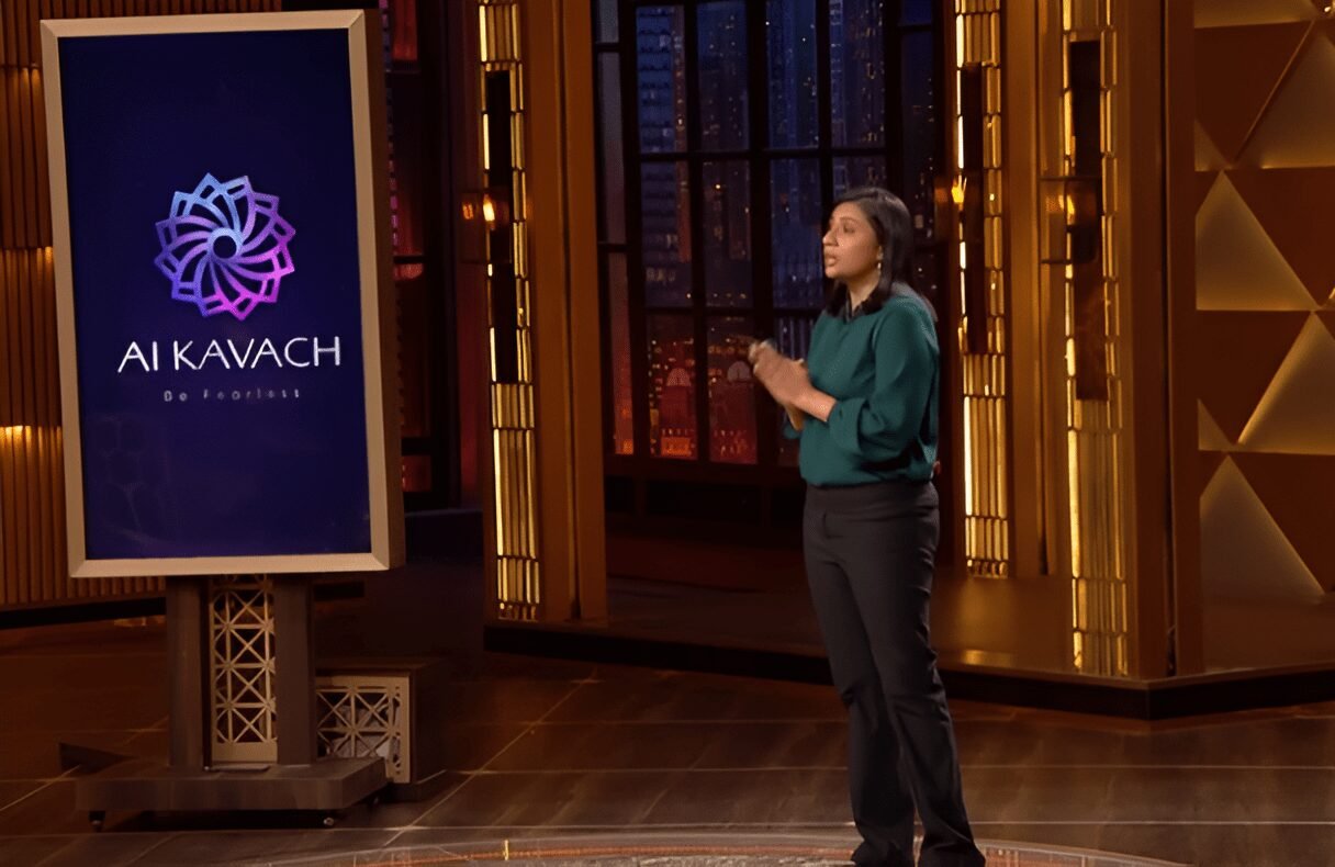 ai kavach on shark tank