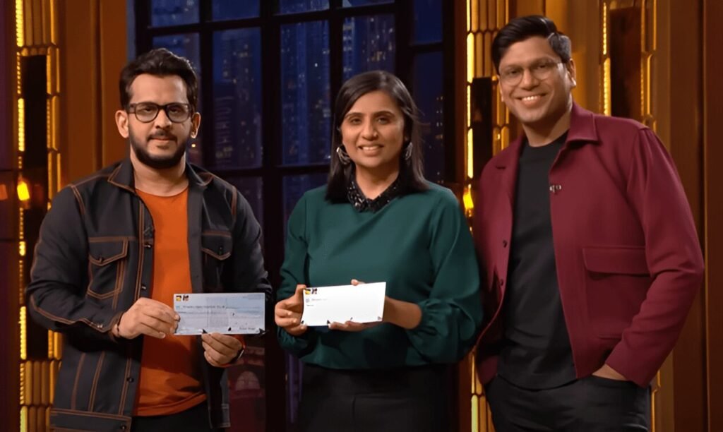 image of ai kavach owner Pratyusha Vemuri Venkata on SHARK TANK 