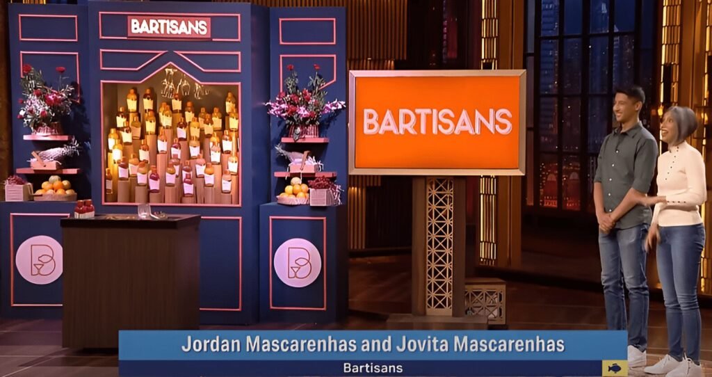 jordan and jovita founders of bartisans on shark tank