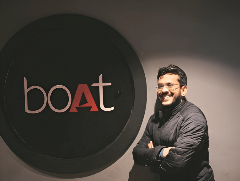 image of aman gupta shark tank india judge and founder of boat