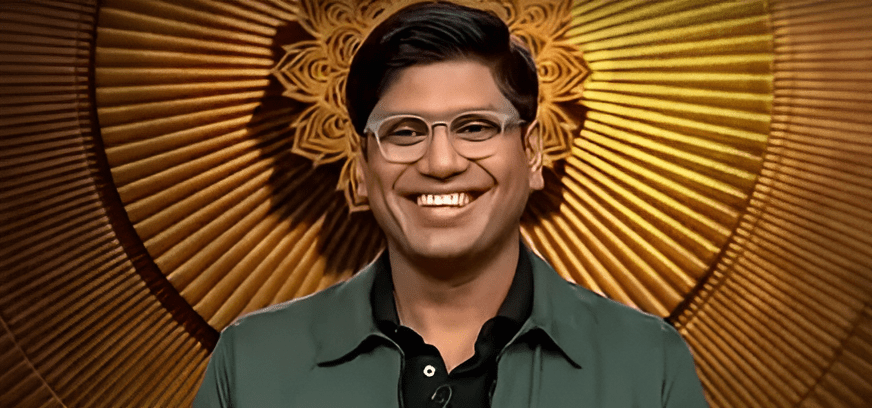 image of piyush bansal ceo of lenskart and a judge on shark tank india